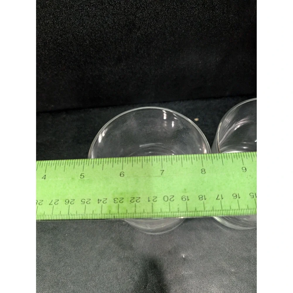 US Fidelity And Guidance Company 1896 Glass Tumblers Set, Etched Whiskey Glasses